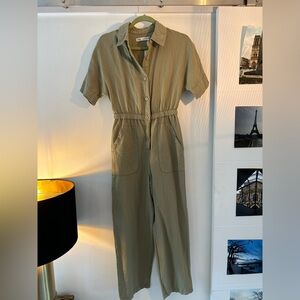 ZARA Green Jumpsuit